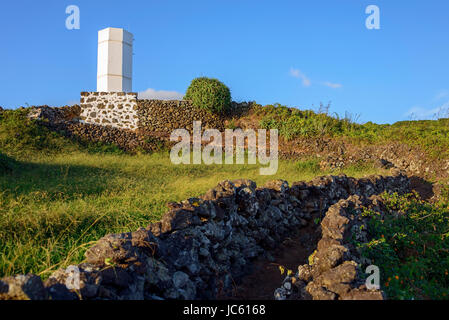 Wal-Suche, Lajes Th Pico Pico, Azoren, Portugal / Ponta da Queimada, Walausguck, Lajes do Pico, gewesen, Portugal / Ponta da Queimada Stockfoto