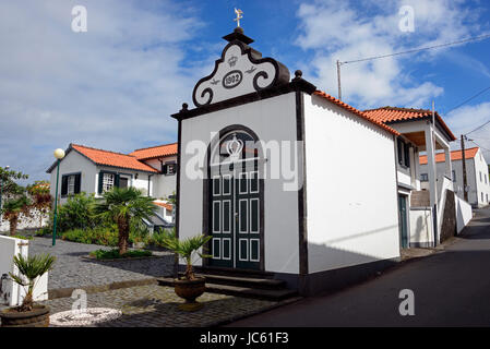 Kapelle, Criacao Velha, Pico, Azoren, Portugal / Heilig Geist Kapelle, Kapelle, gewesen, Portugal / Heilig-Geist-Kapelle Stockfoto