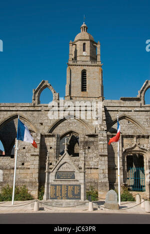 Frankreich, Bretagne, Pays De La Loire, Loire-Atlantique, Batz-Sur-Mer, Batz Sur Mer, Kirche, Saint-Guenole, Saint Gu? Nol?, Kapelle Notre - Dame-du-Mur Stockfoto