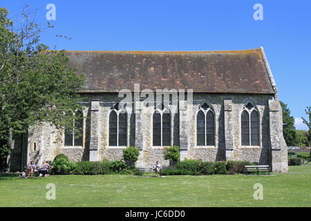 Guildhall, Priory Park, Chichester, West Sussex, England, Großbritannien, Vereinigtes Königreich, UK, Europa Stockfoto