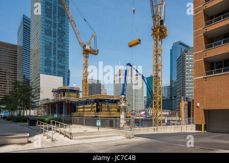 St. Regis Hotel alias Vista Tower wird gerade gebaut Stockfoto