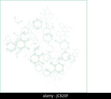 Geometrischen Sechseck-Form-Hintergrund Stock Vektor