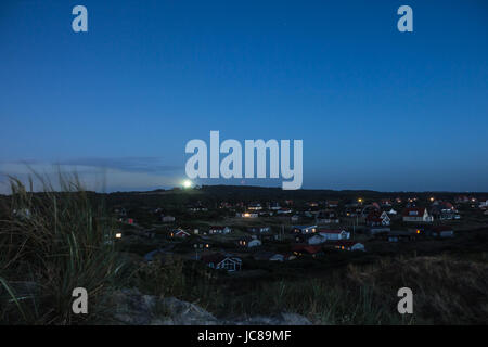 Vlieland in der Nacht Stockfoto