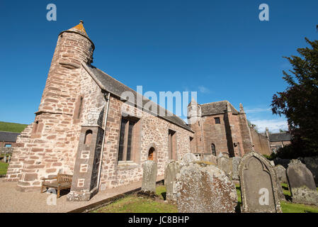 Die Kirk von Saint Ternan, Arbuthnott, Aberdeenshire, Schottland. Stockfoto