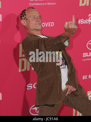Los Angeles, CA, USA. Juni 2017. 14. Juni 2017 – Los Angeles, Kalifornien – Floh. Los Angeles Premiere von „Baby Driver“ im Ace Hotel Downtown in Los Angeles. Foto: Birdie Thompson/AdMedia Credit: Birdie Thompson/AdMedia/Alamy Live News Stockfoto