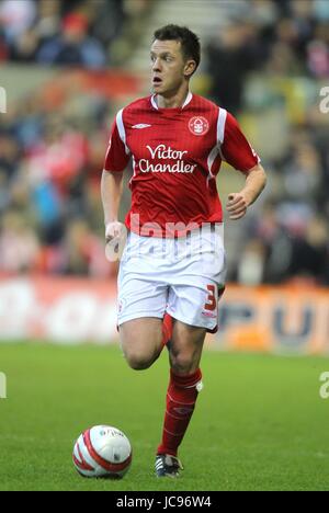 NICKY SHOREY NOTTINGHAM FOREST FC Stadt Boden NOTTINGHAM ENGLAND 16. Januar 2010 Stockfoto