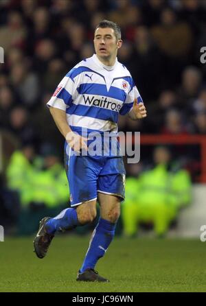 ANDY GRIFFIN READING FC Stadt NOTTINGHAM ENGLAND gemahlen 16. Januar 2010 Stockfoto