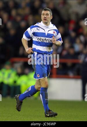 ANDY GRIFFIN READING FC Stadt NOTTINGHAM ENGLAND gemahlen 16. Januar 2010 Stockfoto