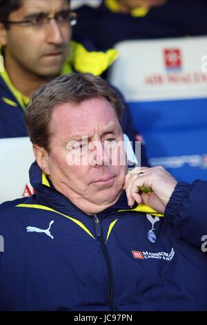 HARRY REDKNAPP TOTTENHAM FC MANAGER ST ANDREWS BIRMINGHAM ENGLAND 30. Januar 2010 Stockfoto