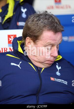 HARRY REDKNAPP TOTTENHAM MANAGER ST ANDREWS BIRMINGHAM ENGLAND 30. Januar 2010 Stockfoto