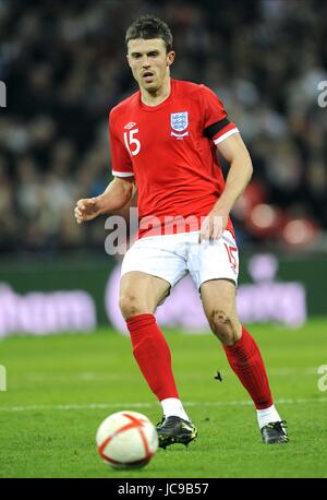 MICHAEL CARRICK ENGLAND WEMBLEY Stadion LONDON ENGLAND 3. März 2010 Stockfoto