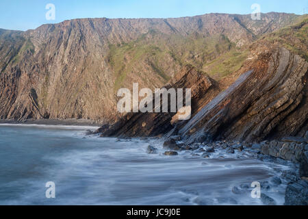 Hartland Quay, North Devon, England, UK Stockfoto