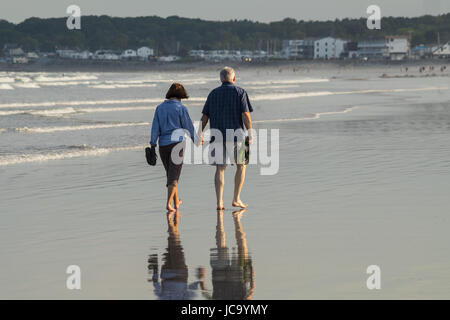 Ein paar Fäuste sind Fuß am Strand (Serie 1) Stockfoto