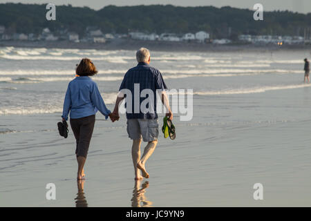 Ein paar Fäuste sind Fuß am Strand (Serie 2) Stockfoto