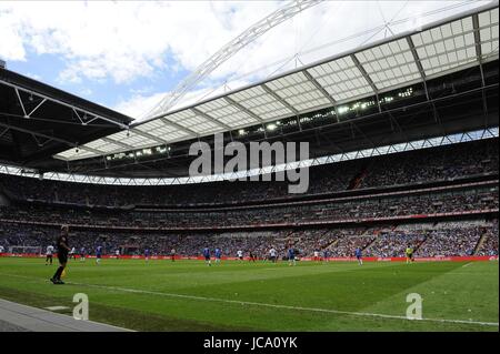 Ansicht des WEMBLEY-Stadions während CHELSEA V PORTSMOUTH WEMBLEY Stadion LONDON ENGLAND 15. Mai 2010 Stockfoto