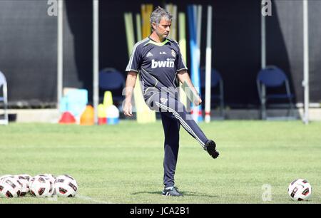JOSE MOURINHO REAL MADRID Trainer LOS ANGELES Kalifornien USA 30. Juli 2010 Stockfoto