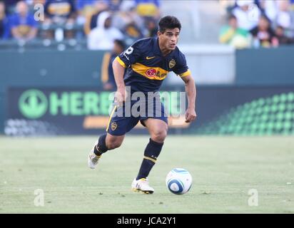 HUGO IBARRA BOCA JUNIORS CARSON LOS ANGELES CA 23. Mai 2010 Stockfoto