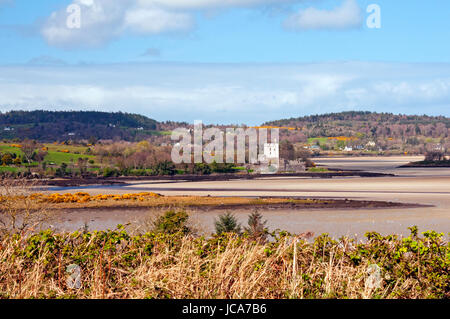 Doe Burg über Sheephaven Bay, County Donegal, Irland Stockfoto