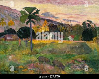 Paul Gauguin - Haere Mai 1891 Stockfoto