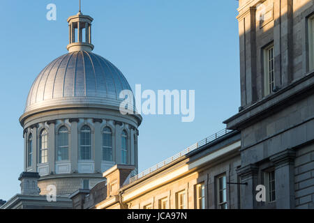 Montreal, Kanada - 13. Juni 2017: Bonsecours Markt in den alten Hafen von Montreal Stockfoto