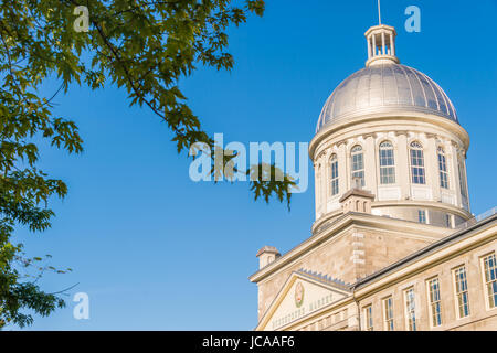 Montreal, Kanada - 11. Juni 2017: Bonsecours Markt in Old Montreal Stockfoto