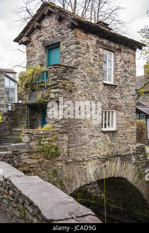 Bridge House, Ambleside, Lake District, England, Großbritannien Stockfoto