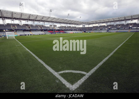 Einen Überblick über die Kolporter Arena in Kielce, Polen. Stockfoto