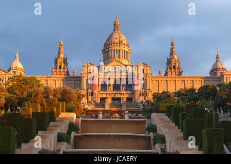 Spanien-Platz oder Placa De Espanya, Barcelona, Spanien Stockfoto