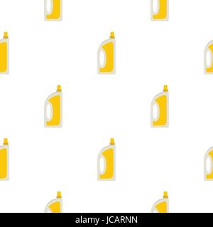 Flasche von Klimaanlage oder Reinigungsmittel Muster flach Stock Vektor