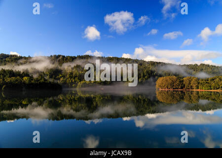 Ein Blick auf Crystal Springs in San Mateo Stockfoto