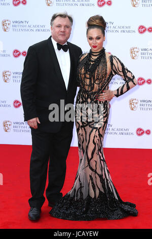 Die Jungfrau TV British Academy Television Awards statt am BFI Southbank - Ankünfte Featuring: Ed Kugeln, Katja Jones wo: London, Vereinigtes Königreich bei: Kredit-14. Mai 2017: Mario Mitsis/WENN.com Stockfoto