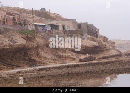 Strandhäuser in Agadir Stockfoto