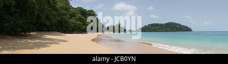 Coco Praia auf der Insel Príncipe, Sao Tome und Principe, Afrika Stockfoto