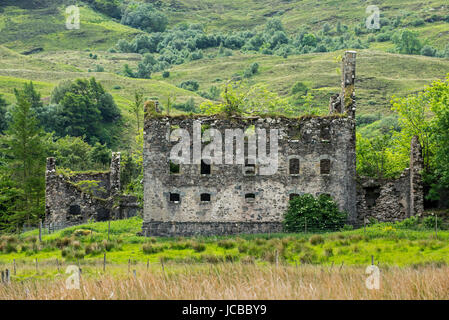 18. Jahrhundert Bernera-Kaserne in der Nähe von Glenelg, Ross und Cromarty in den westlichen Highlands von Schottland Stockfoto