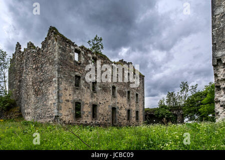 18. Jahrhundert Bernera-Kaserne in der Nähe von Glenelg, Ross und Cromarty in den westlichen Highlands von Schottland Stockfoto