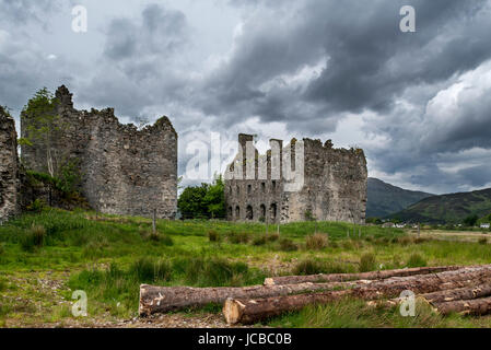 18. Jahrhundert Bernera-Kaserne in der Nähe von Glenelg, Ross und Cromarty in den westlichen Highlands von Schottland Stockfoto