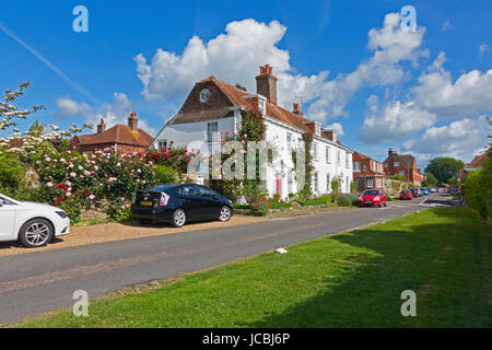 Rookery Lane, in dem hübschen Dorf Winchelsea, East Sussex, England, UK, GB Stockfoto