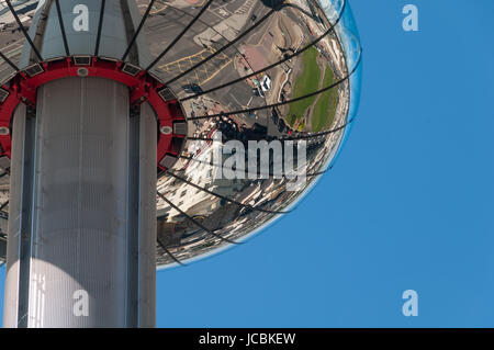 British Airways i360 Attraktion, Brighton, Vereinigtes Königreich Stockfoto