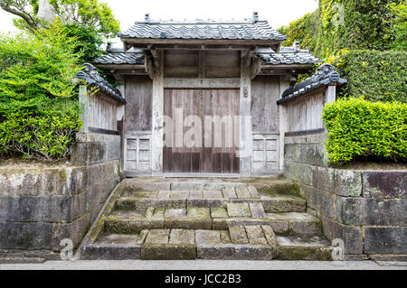 Chiran Samurai Häuser, Kagoshima, Kyushu, Japan Stockfoto