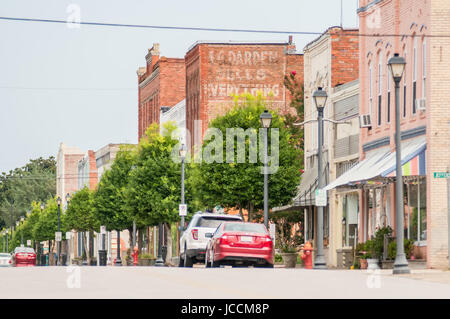 Plymouth Stadt North Carolina Straßenszenen Stockfoto