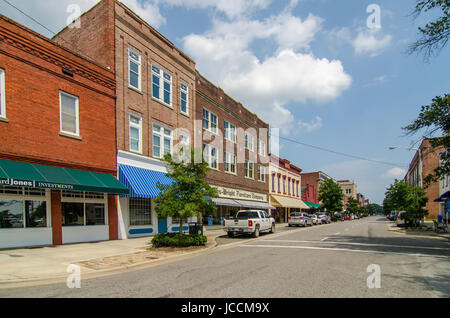 Wasser-Szenen in kleinen Washington North carolina Stockfoto