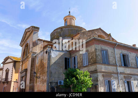 Kirche San Lorenzo (dei Santi Martiri), Tuscania, Provinz Viterbo, Latium, Italien Stockfoto