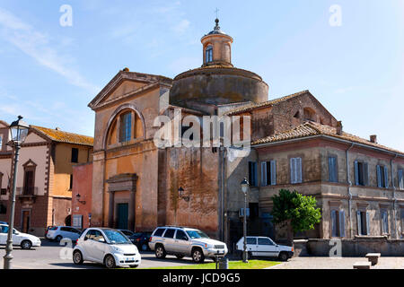 Kirche San Lorenzo (dei Santi Martiri), Tuscania, Provinz Viterbo, Latium, Italien Stockfoto