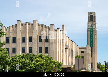 Atwater Market in Montreal, QC, Canada (Juni 2017 Stockfoto