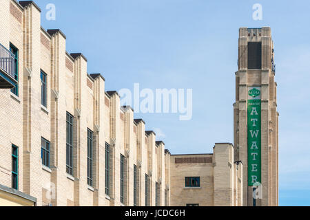 Atwater Market in Montreal, QC, Canada (Juni 2017 Stockfoto