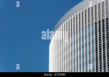 Wolkenkratzer Im Frankfurter Bankenviertel Stockfoto