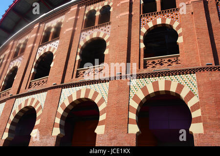 Centre Comercial Arenas, Gran Via de Les Corts, Barcelona, Spanien Stockfoto