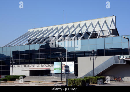 Der Palau De Congressos De Barcelona Stockfotografie Alamy