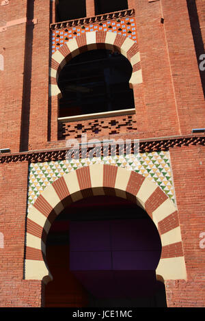 Centre Comercial Arenas, Gran Via de Les Corts, Barcelona, Spanien Stockfoto