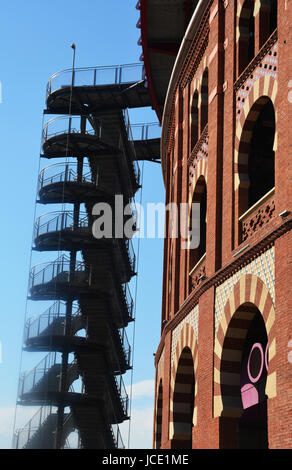 Centre Comercial Arenas, Gran Via de Les Corts, Barcelona, Spanien Stockfoto